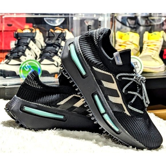 adidas Men\'s NMD S1 Shoes Core Black / Altered Blue HP5523 Size 10.5 main image 11